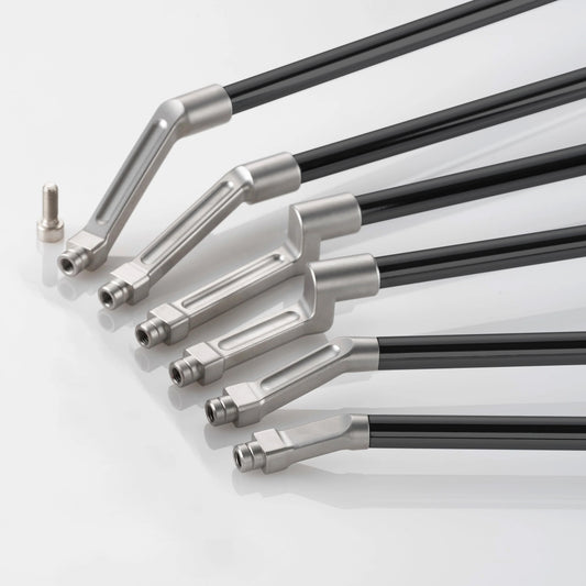 V Series - Hosel, Shaft, & Grip (Black Shaft/Silver Hosel) - Right Hand
