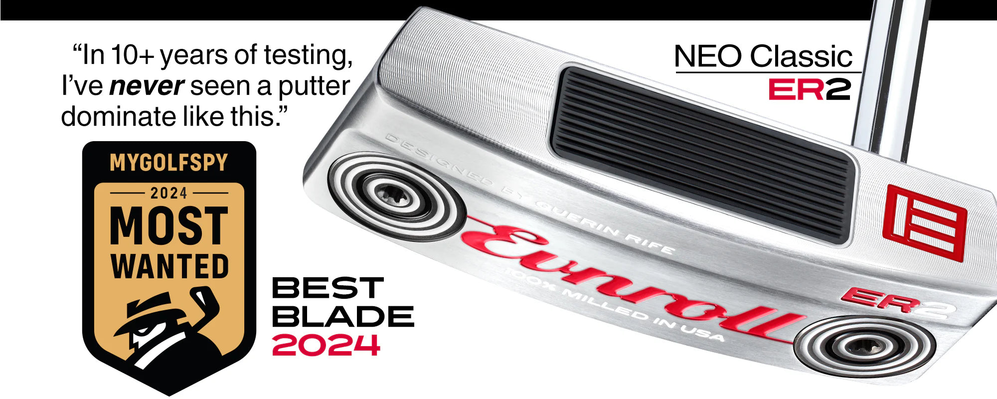 Evnroll Putters - Precisely Milled & Handcrafted, Made in USA Evnroll Putters - Precisely Milled & Handcrafted, Made in USA