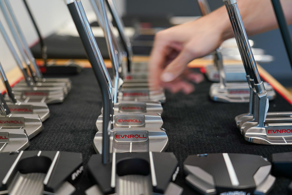 Load video: Evnroll ERX Experience - putter fitting and custom putter build