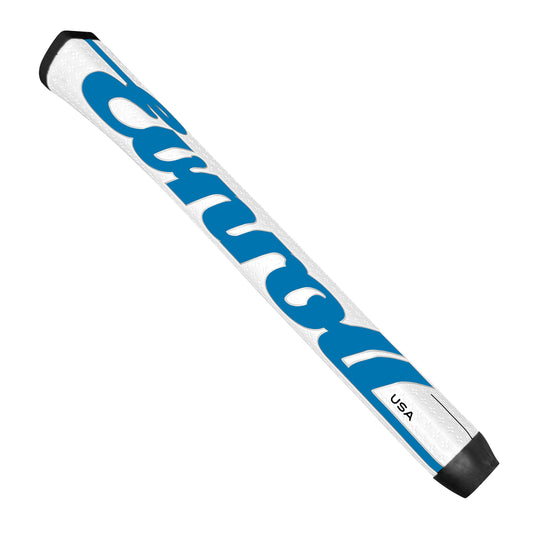 Evnroll Script TourTac Putter Grip – White/Blue
