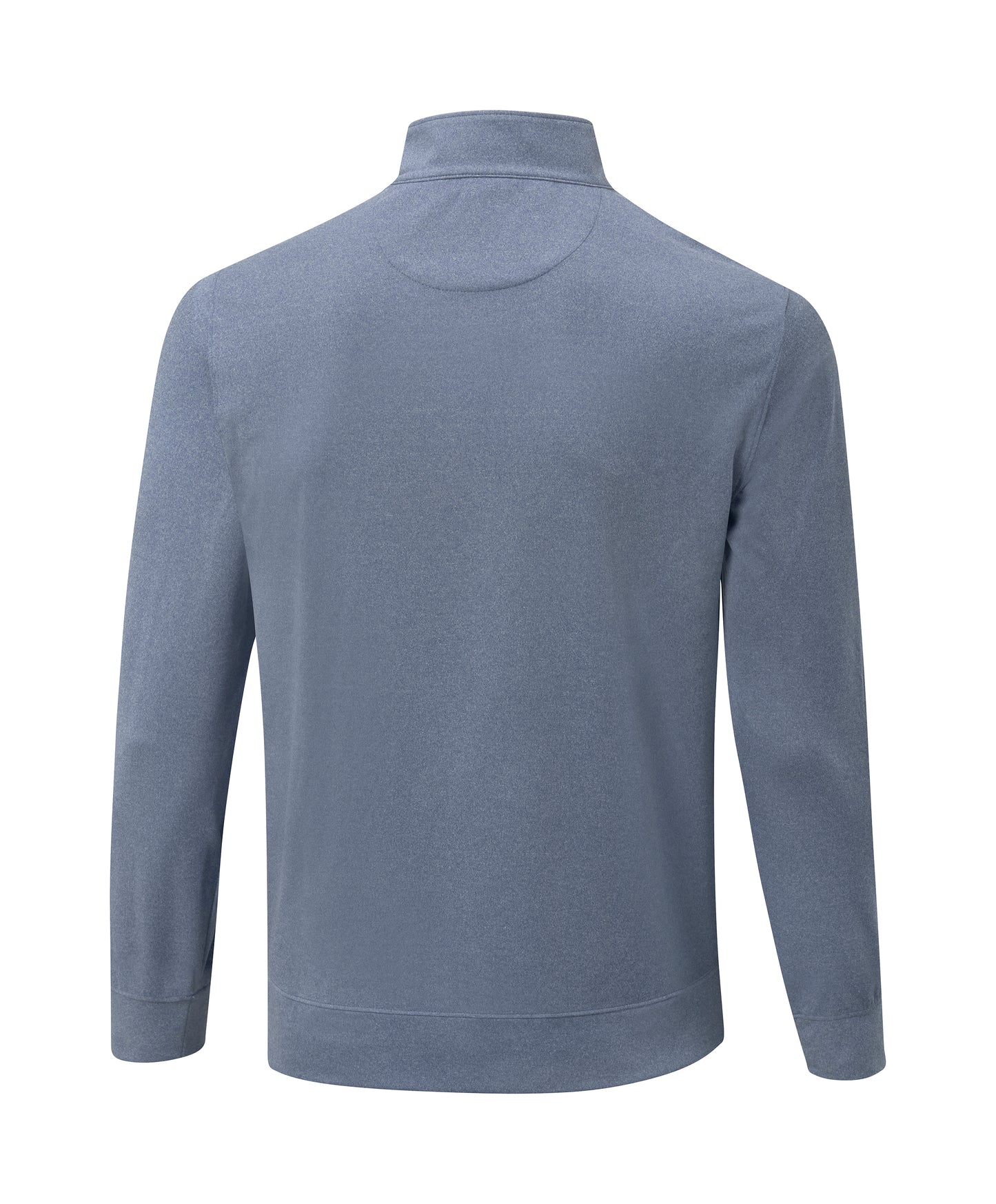 Long Sleeve Quarter Zip – Blue