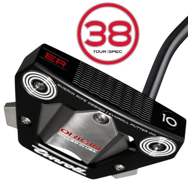 ORIGIN 38 Tour Spec ER10 Blade Putter - Satin/Black