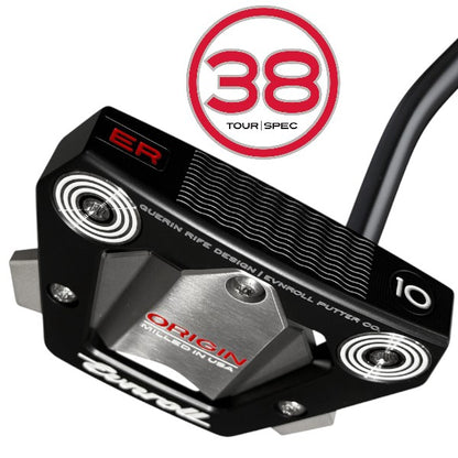 ORIGIN 38 Tour Spec ER10 Blade Putter - Satin/Black