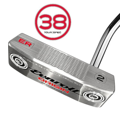 ORIGIN 38 Tour Spec ER2 Blade Putter - Satin