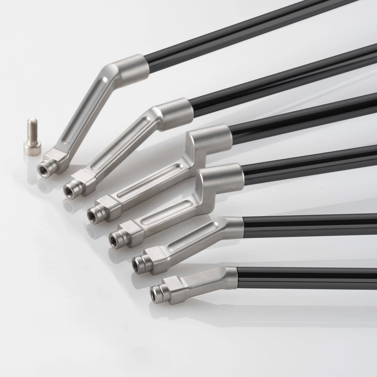 V Series - Hosel, Shaft, & Grip (Black Shaft/Silver Hosel) - Right Hand