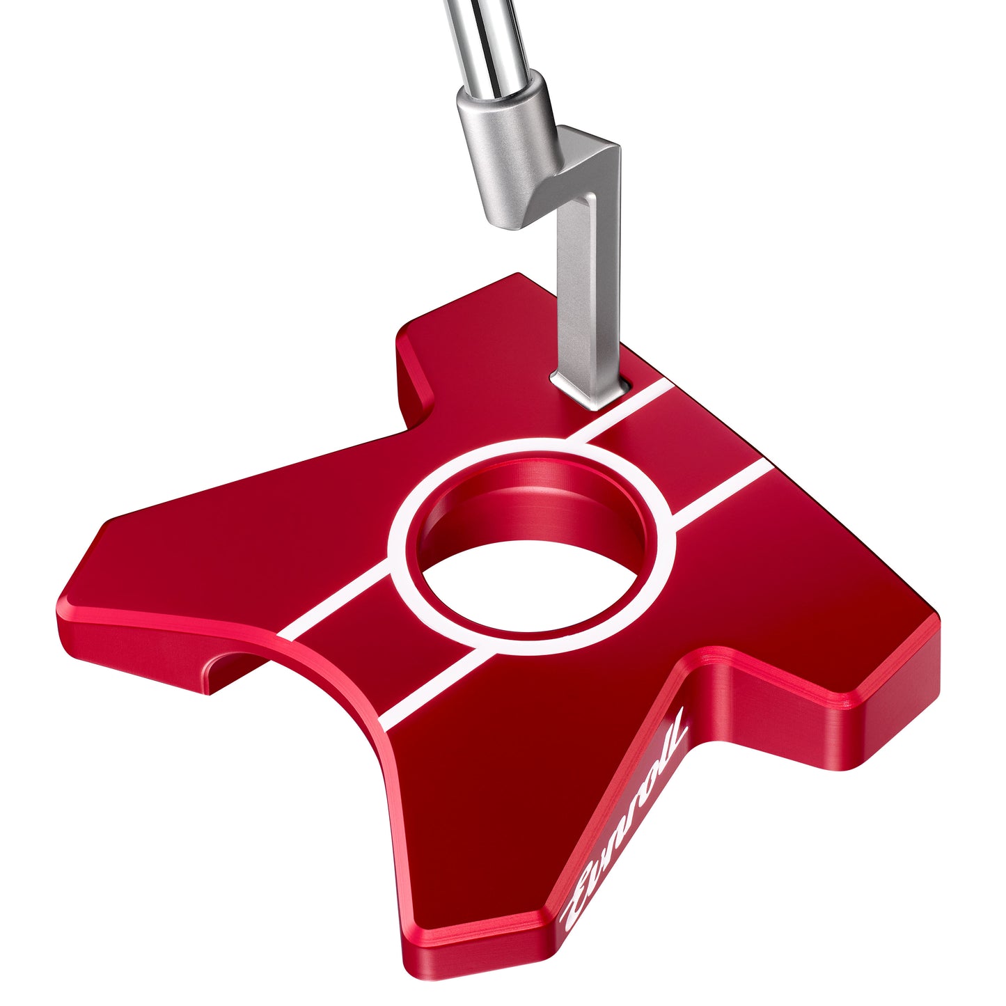 Custom ZERO Z1 Mallet Putter – Red