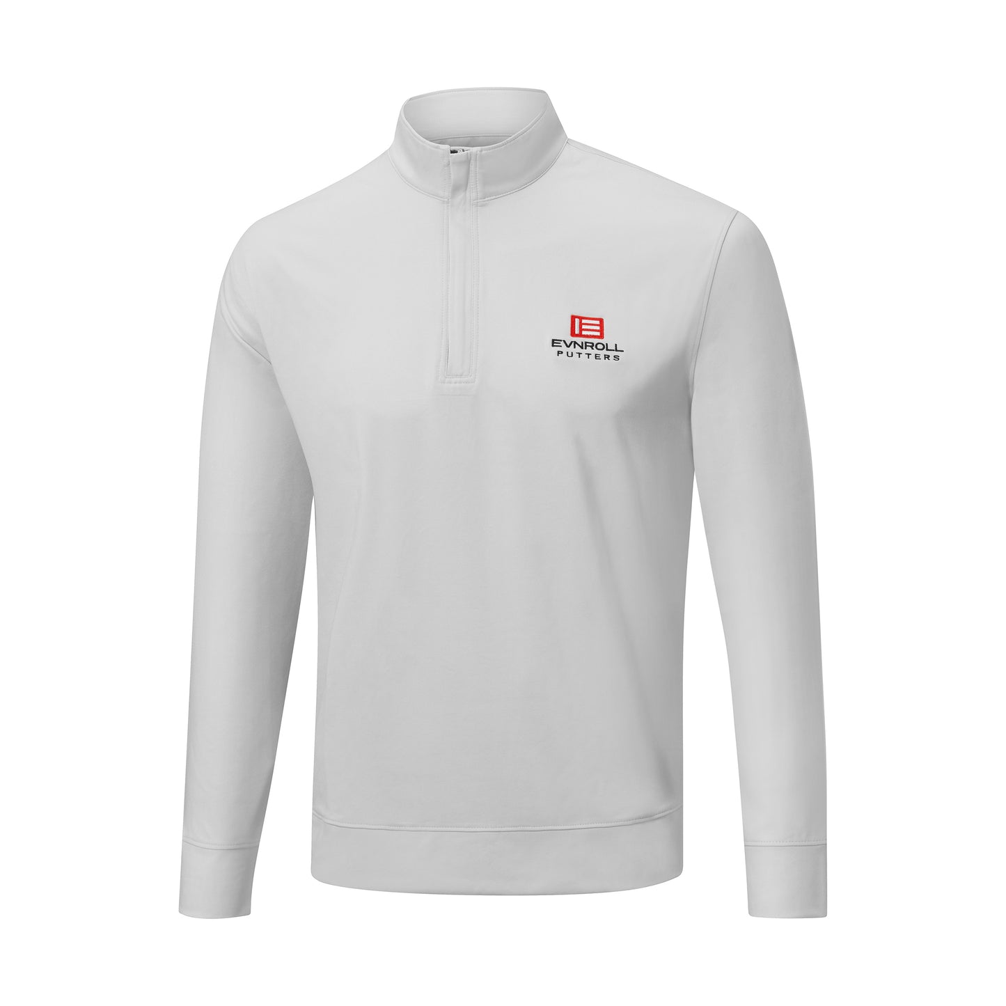 Long Sleeve Quarter Zip – Gray