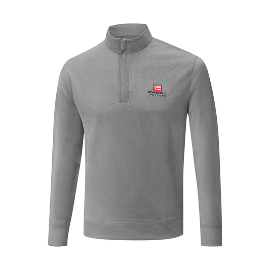 Long Sleeve Quarter Zip – Charcoal