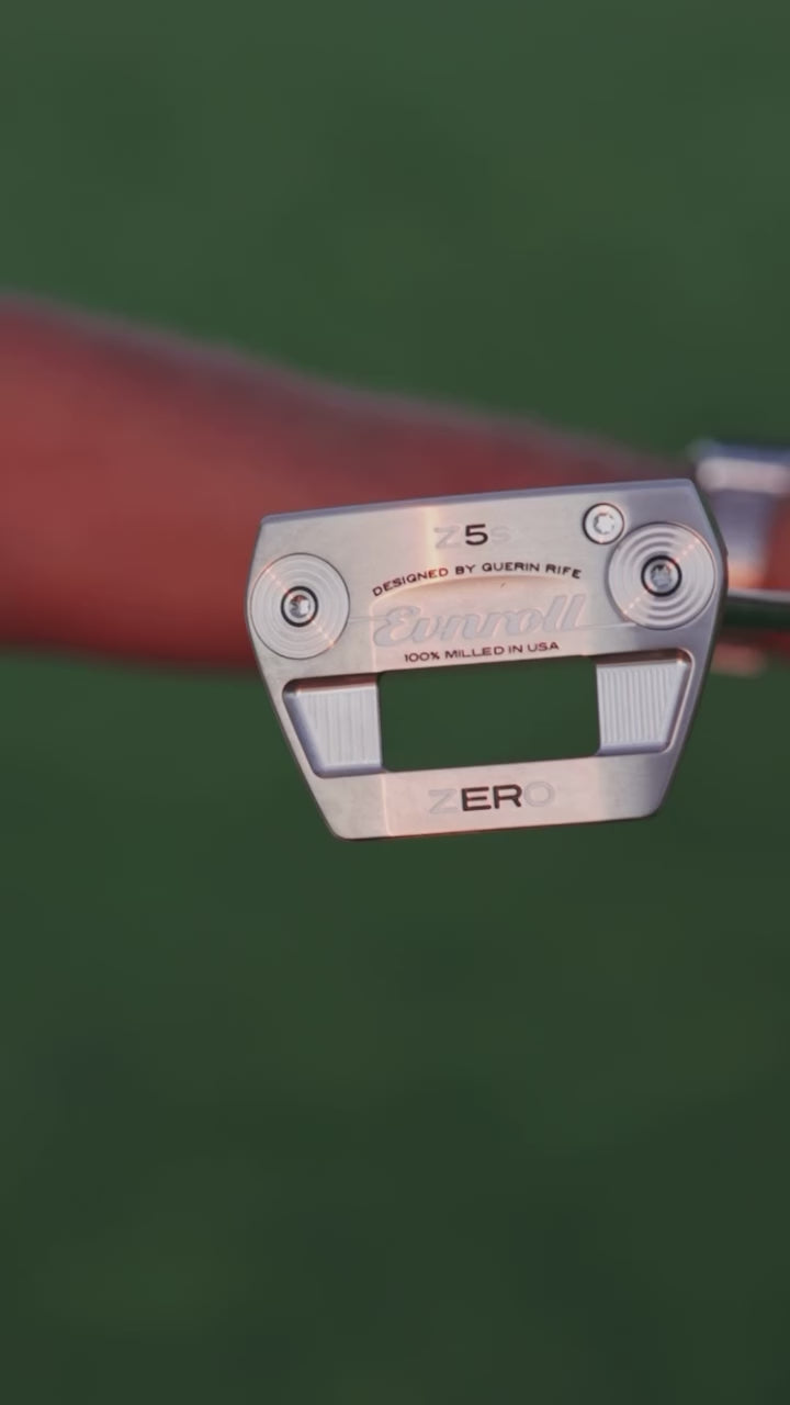 ZERO Z5s Mallet Putter – Satin – Evnroll